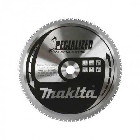 Metalo pjovimo diskas MAKITA 305x25,4x2,3mm 78T-Metalo pjovimo diskai-Pjovimo diskai-Makita Accessories-irankiai-darbui