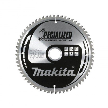 Medžio pjovimo diskas MAKITA 216x30x2,3mm 24T 5°-Medžio pjovimo diskai-Medžio pjovimo staklės-Makita Accessories-irankiai-darbui