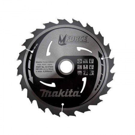 Medžio pjovimo diskas MAKITA 210x30x2,3 mm 24T-Medžio pjovimo diskai-Medžio pjovimo staklės-Makita Accessories-irankiai-darbui