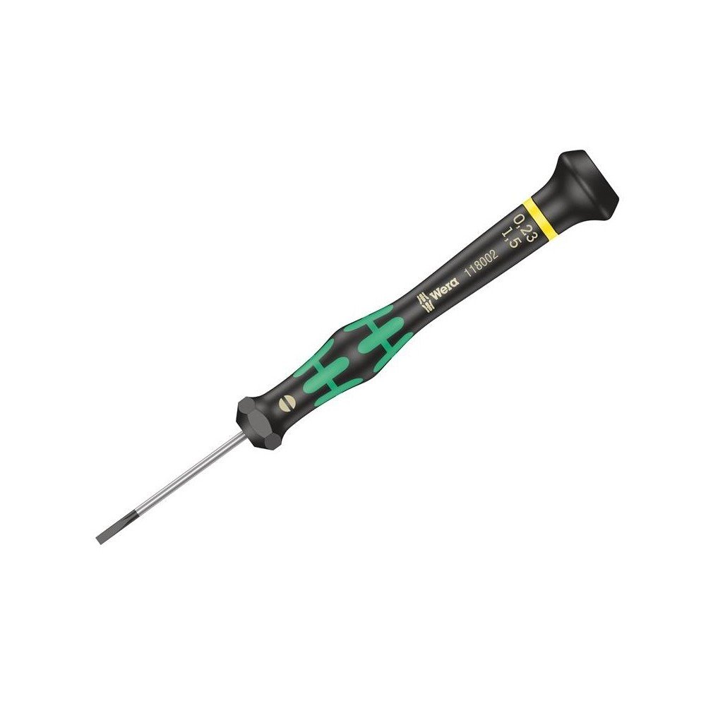 Atsuktuvas elektronikai WERA 2035 0,23x1,5mm-Universalūs atsuktuvai-Atsuktuvai-Wera-irankiai-darbui Atsuktuvas elektronikai WERA 2035 0,23x1,5mm-Universalūs atsuktuvai-Atsuktuvai-Wera-irankiai-darbui