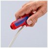 Universalus nuizoliavimo įrankis KNIPEX ErgoStrip-Laidų nuizoliavimui-Replės-Knipex-irankiai-darbui