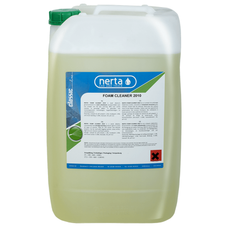 Šampūnas automobiliams NERTA Foam Cleaner 2010, 25 L-Automobilių plovimo chemija-Plovimo chemija-Nerta-irankiai-darbui