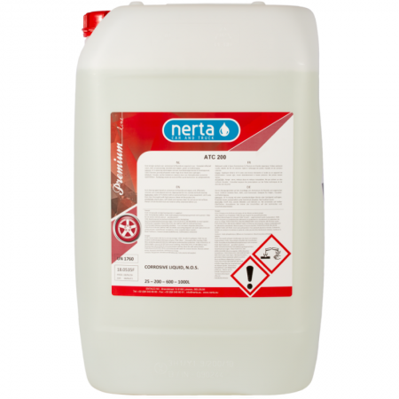 Rūgštinis ploviklis NERTA ATC 200, 25 L-Automobilių plovimo chemija-Plovimo chemija-Nerta-irankiai-darbui
