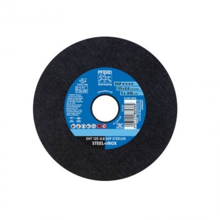 Atpjovimo diskas PFERD EHT125-0,8 A60 S SGP Inox X-SLIM-Abrazyviniai metalo pjovimo diskai-Medžio pjovimo staklės-Pferd-irankiai