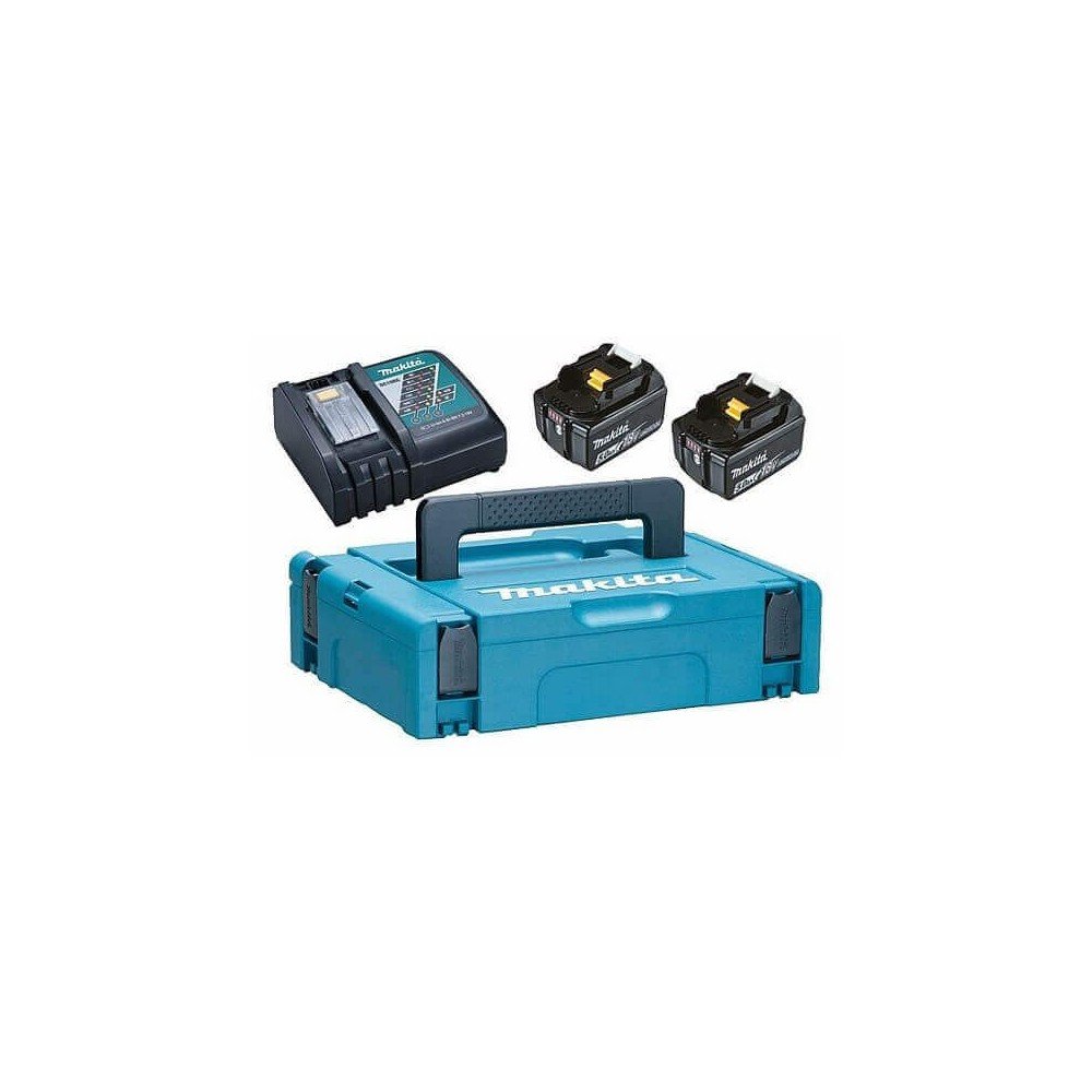 Akumuliatorių ir įkroviklio komplektas MAKITA 197624-2 PowerPack 18V 5,0Ah-Įrankių akumuliatoriai ir jų priedai-Akumuliatoriniai Akumuliatorių ir įkroviklio komplektas MAKITA 197624-2 PowerPack 18V 5,0Ah-Įrankių akumuliatoriai ir jų priedai-Akumuliatoriniai