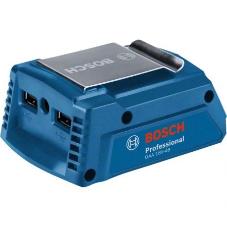 USB įkrovimo stotelė BOSCH GAA 18V-48-Įrankių akumuliatoriai ir jų priedai-Akumuliatoriniai įrankiai-Bosch-irankiai-darbui