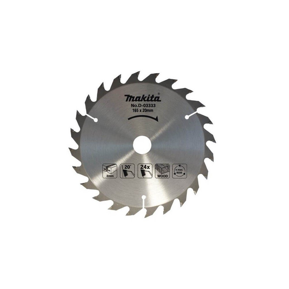 Pjovimo diskas medžiui 165x20x24T MAKITA-Medžio pjovimo diskai-Medžio pjovimo staklės-Makita Accessories-irankiai-darbui Pjovimo diskas medžiui 165x20x24T MAKITA-Medžio pjovimo diskai-Medžio pjovimo staklės-Makita Accessories-irankiai-darbui
