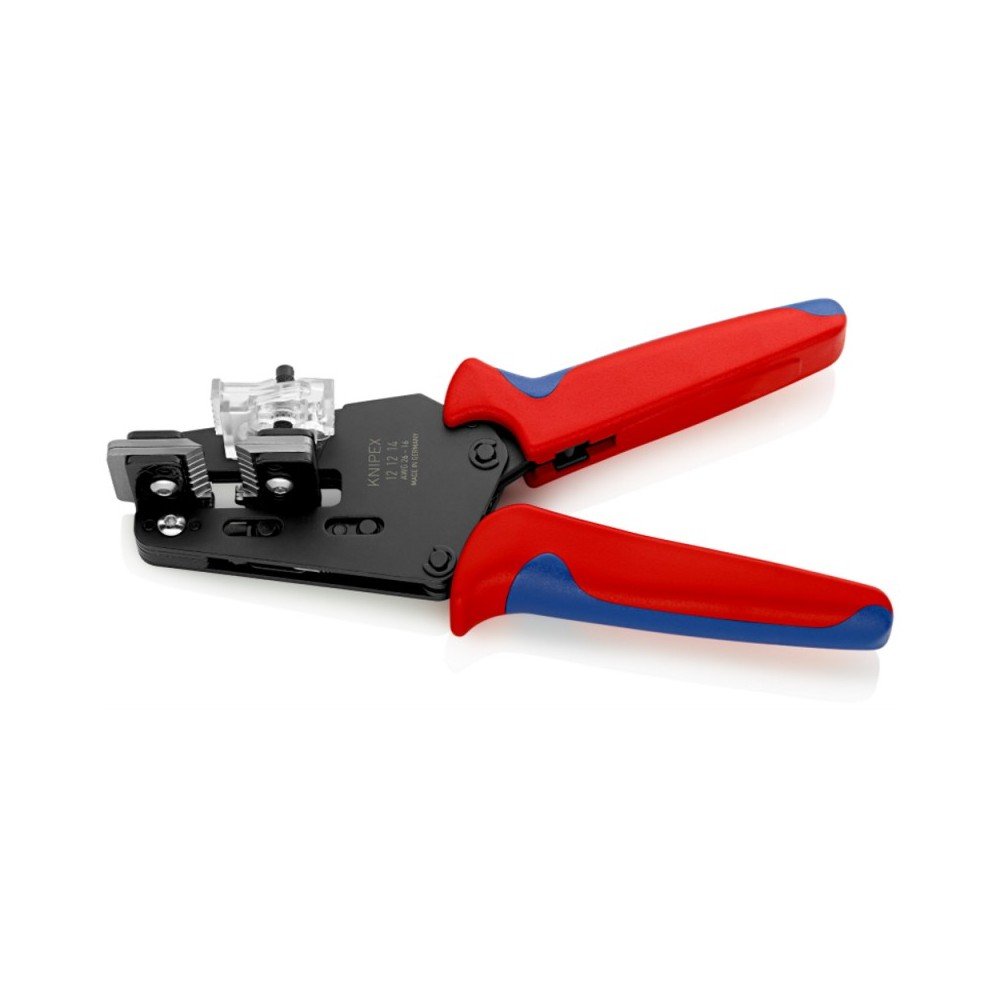 Laidų nuizoliavimo replės KNIPEX 121214-Laidų nuizoliavimui-Replės-Knipex-irankiai-darbui