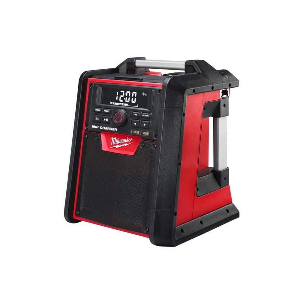 Radijas / įkroviklis MILWAUKEE M18 RC-0-Radijo imtuvai, kolonėlės-Akumuliatoriniai įrankiai-Milwaukee-irankiai-darbui