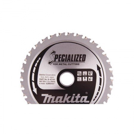 Pjovimo diskas 150x20 32T metalui MAKITA-Metalo pjovimo diskai-Pjovimo diskai-Makita Accessories-irankiai-darbui