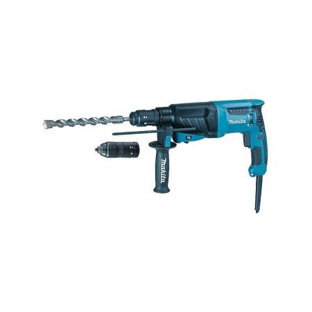 Perforatorius MAKITA HR2630TJ SDS PLUS su keičiamu griebtuvu-Perforatoriai ir atskėlimo įrankiai-Elektriniai įrankiai-Makita-ira