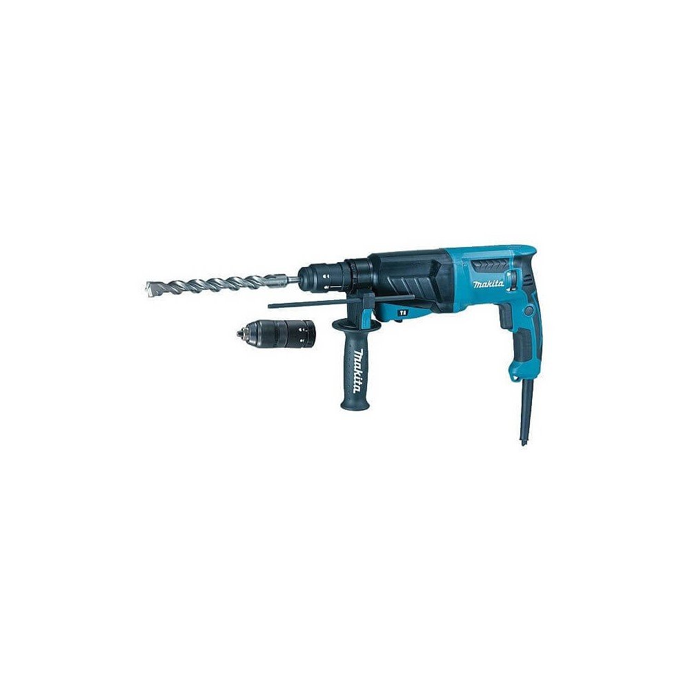 Perforatorius MAKITA HR2630TJ SDS PLUS su keičiamu griebtuvu-Perforatoriai ir atskėlimo įrankiai-Elektriniai įrankiai-Makita-ira Perforatorius MAKITA HR2630TJ SDS PLUS su keičiamu griebtuvu-Perforatoriai ir atskėlimo įrankiai-Elektriniai įrankiai-Makita-ira