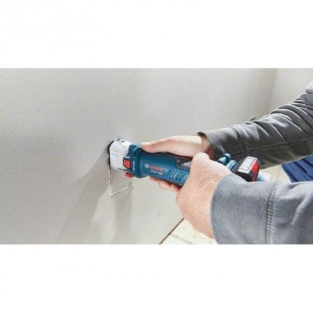 Akumuliatorinė rotacinė freza gipso kartonui BOSCH GCU 18V-30 CT Solo-Akumuliatoriniai pjovimo įrankiai-Akumuliatoriniai įrankia