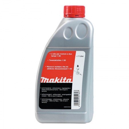 Dvitakčių variklių alyva 1L MAKITA-Alyvos, tepalai-Dalys įrankiams-Makita Accessories-irankiai-darbui