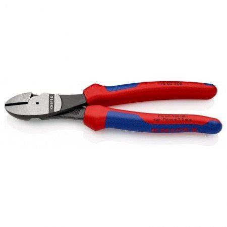 Didelės svertinės jėgos kirpimo replės KNIPEX 7402200-Kirpimo replės-Replės-Knipex-irankiai-darbui