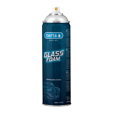Putos automobilių stiklų valymui NERTA GlassFoam 500 ml-Langų plovimo priemonės-Plovimo chemija-Nerta-irankiai-darbui