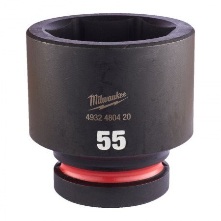 Šešiakampė smūginė galvutė MILWAUKEE SHW 1" 55mm-Galvutės, galvučių rinkiniai-Autoserviso įranga-Milwaukee Accessories-irankiai-
