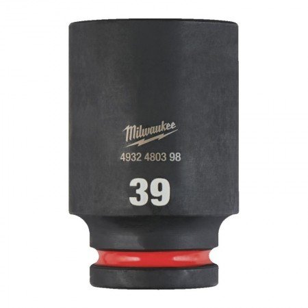Ilga šešiakampė smūginė galvutė MILWAUKEE SHW 3/4" 39mm-Galvutės, galvučių rinkiniai-Autoserviso įranga-Milwaukee Accessories-ir