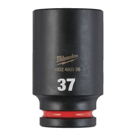 Ilga šešiakampė smūginė galvutė MILWAUKEE SHW 3/4" 37mm-Galvutės, galvučių rinkiniai-Autoserviso įranga-Milwaukee Accessories-ir