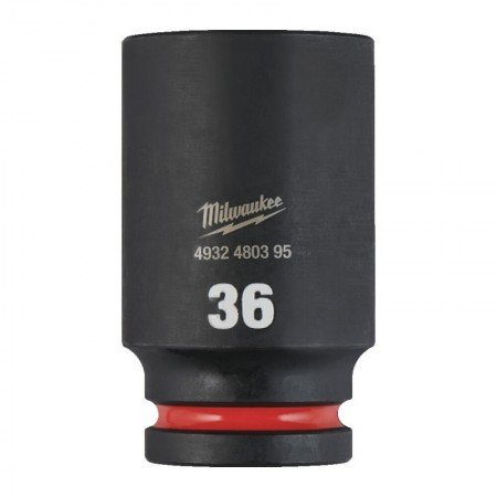 Ilga šešiakampė smūginė galvutė MILWAUKEE SHW 3/4" 36mm-Galvutės, galvučių rinkiniai-Autoserviso įranga-Milwaukee Accessories-ir