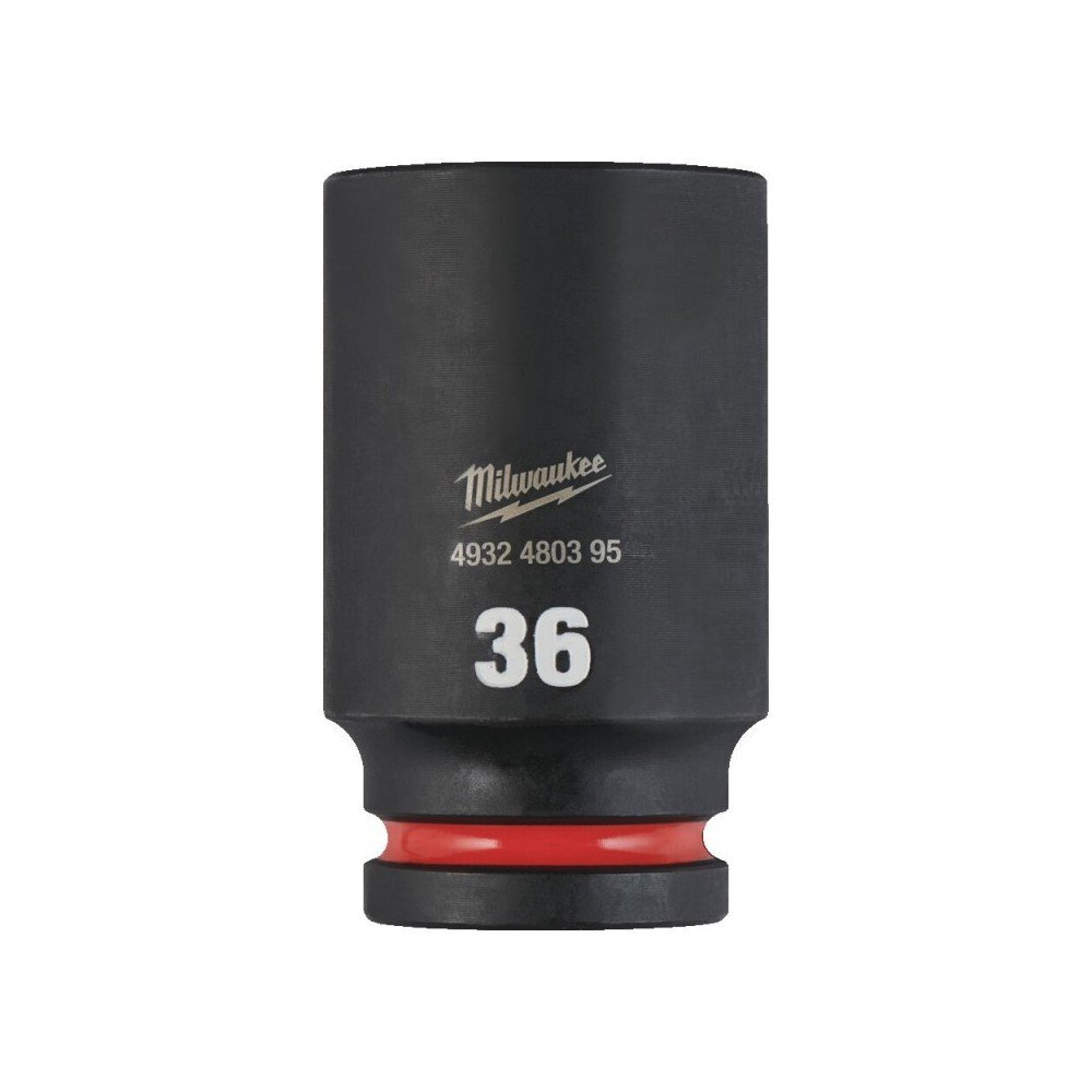 Ilga šešiakampė smūginė galvutė MILWAUKEE SHW 3/4" 36mm-Galvutės, galvučių rinkiniai-Autoserviso įranga-Milwaukee Accessories-ir