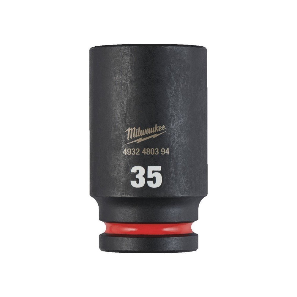 Ilga šešiakampė smūginė galvutė MILWAUKEE SHW 3/4" 35mm-Galvutės, galvučių rinkiniai-Autoserviso įranga-Milwaukee Accessories-ir