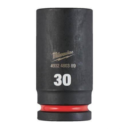 Ilga šešiakampė smūginė galvutė MILWAUKEE SHW 3/4" 30mm-Galvutės, galvučių rinkiniai-Autoserviso įranga-Milwaukee Accessories-ir