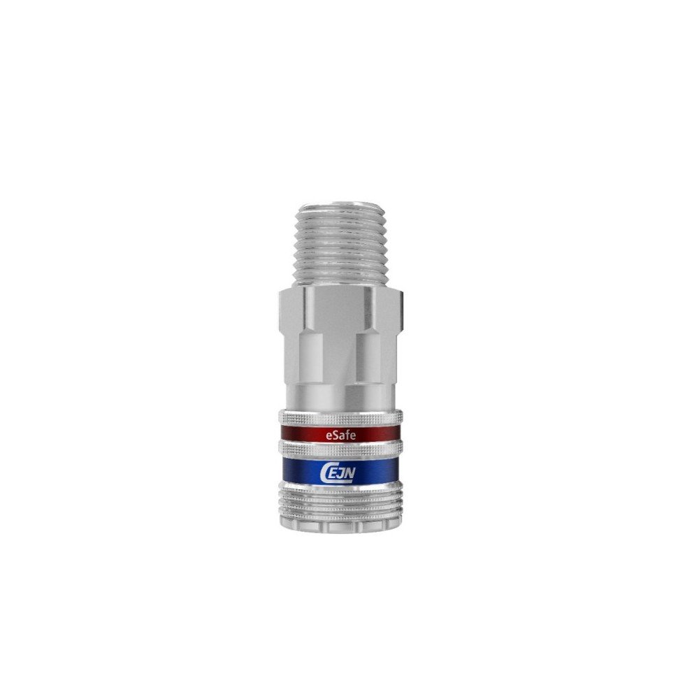 Greita jungtis su išoriniu sriegiu CEJN eSafe 1/2" 410 ser. Greita jungtis su išoriniu sriegiu CEJN eSafe 1/2" 410 ser.