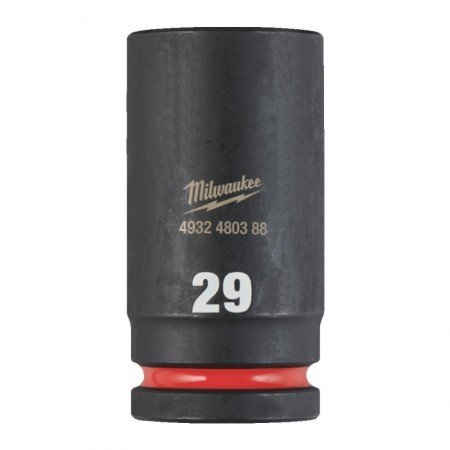 Ilga šešiakampė smūginė galvutė MILWAUKEE SHW 3/4" 29mm-Galvutės, galvučių rinkiniai-Autoserviso įranga-Milwaukee Accessories-ir