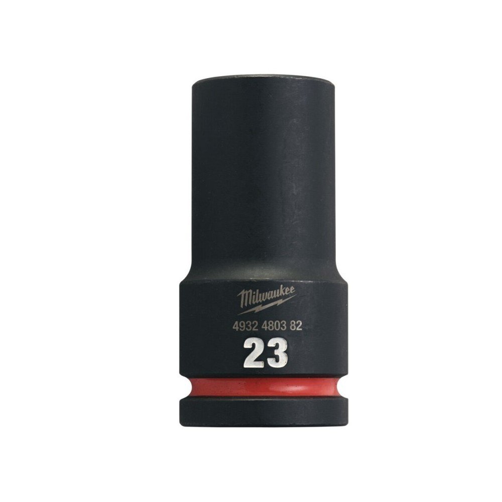 Ilga šešiakampė smūginė galvutė MILWAUKEE SHW 3/4" 23mm-Galvutės, galvučių rinkiniai-Autoserviso įranga-Milwaukee Accessories-ir