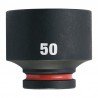 Šešiakampė smūginė galvutė MILWAUKEE SHW 3/4" 50mm-Galvutės, galvučių rinkiniai-Autoserviso įranga-Milwaukee Accessories-irankia