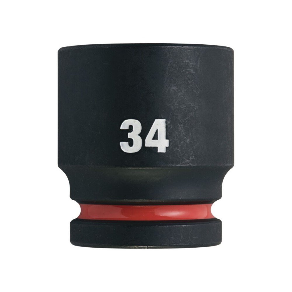Šešiakampė smūginė galvutė MILWAUKEE SHW 3/4" 34mm-Galvutės, galvučių rinkiniai-Autoserviso įranga-Milwaukee Accessories-irankia