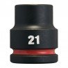 Šešiakampė smūginė galvutė MILWAUKEE SHW 3/4" 21mm-Galvutės, galvučių rinkiniai-Autoserviso įranga-Milwaukee Accessories-irankia