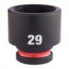 Šešiakampė smūginė galvutė MILWAUKEE SHW 1/2" 29mm-Galvutės, galvučių rinkiniai-Autoserviso įranga-Milwaukee Accessories-irankia