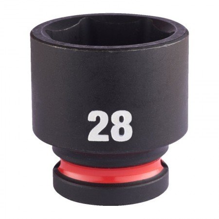 Šešiakampė smūginė galvutė MILWAUKEE SHW 1/2" 28mm-Galvutės, galvučių rinkiniai-Autoserviso įranga-Milwaukee Accessories-irankia