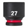 Šešiakampė smūginė galvutė MILWAUKEE SHW 1/2" 27mm-Galvutės, galvučių rinkiniai-Autoserviso įranga-Milwaukee Accessories-irankia