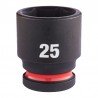 Šešiakampė smūginė galvutė MILWAUKEE SHW 1/2" 25mm-Galvutės, galvučių rinkiniai-Autoserviso įranga-Milwaukee Accessories-irankia