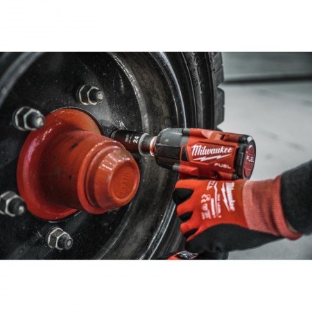 Šešiakampė smūginė galvutė MILWAUKEE SHW 1/2" 24mm-Galvutės, galvučių rinkiniai-Autoserviso įranga-Milwaukee Accessories-irankia