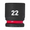 Šešiakampė smūginė galvutė MILWAUKEE SHW 1/2" 22mm-Galvutės, galvučių rinkiniai-Autoserviso įranga-Milwaukee Accessories-irankia
