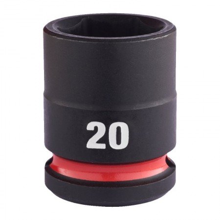 Šešiakampė smūginė galvutė MILWAUKEE SHW 1/2" 20mm-Galvutės, galvučių rinkiniai-Autoserviso įranga-Milwaukee Accessories-irankia