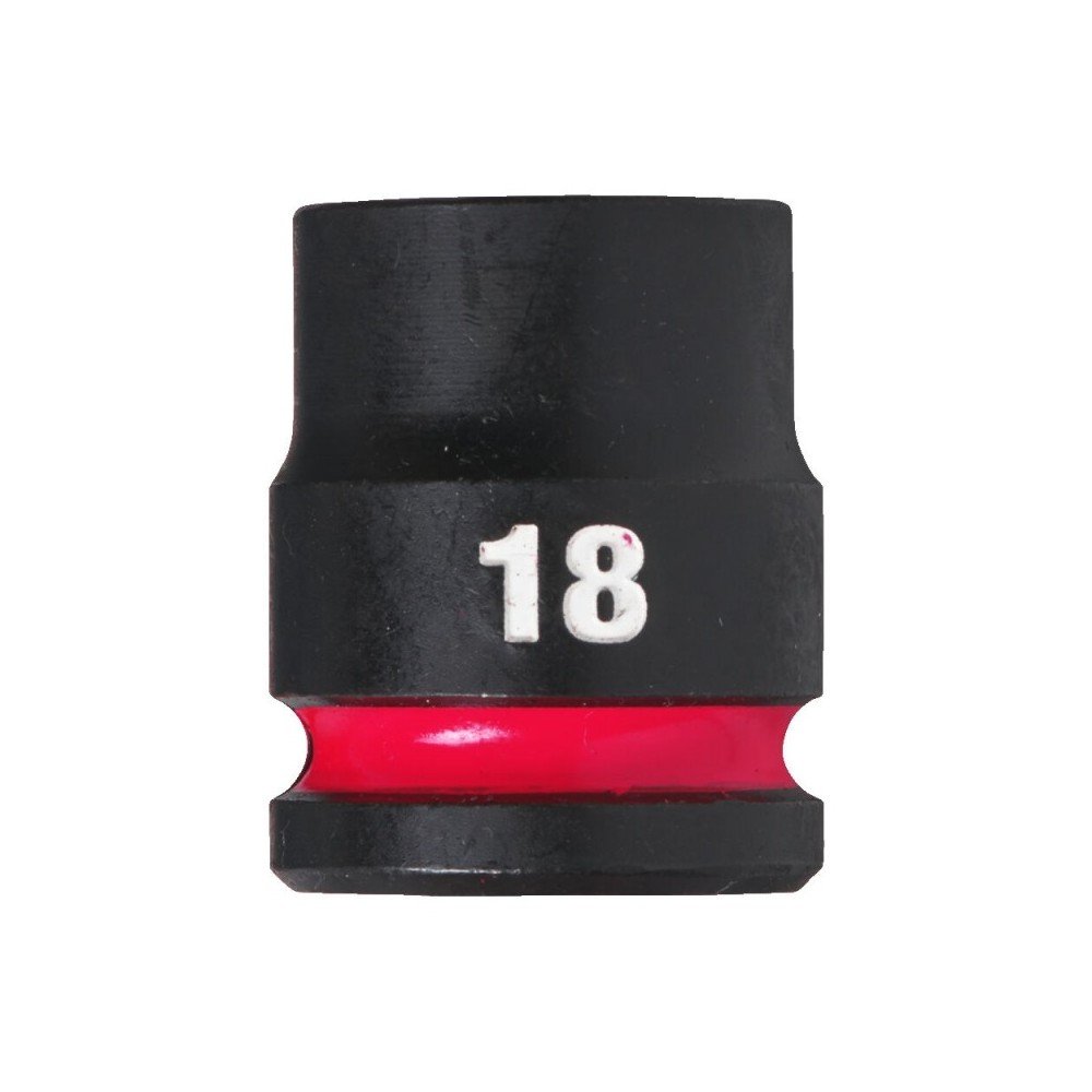 Šešiakampė smūginė galvutė MILWAUKEE SHW 1/2" 18mm-Galvutės, galvučių rinkiniai-Autoserviso įranga-Milwaukee Accessories-irankia