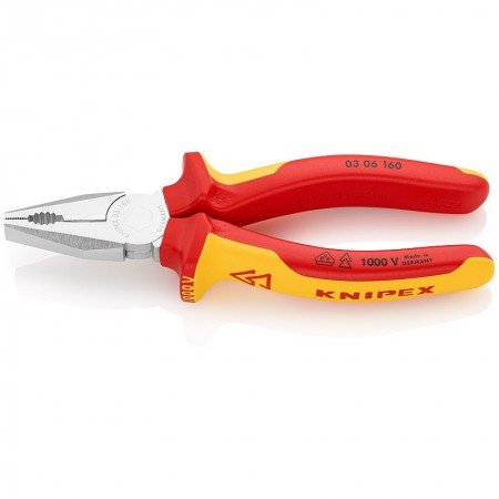 Kombinuotos replės elektrikams KNIPEX 0306160-Elektrikų replės-Replės-Knipex-irankiai-darbui