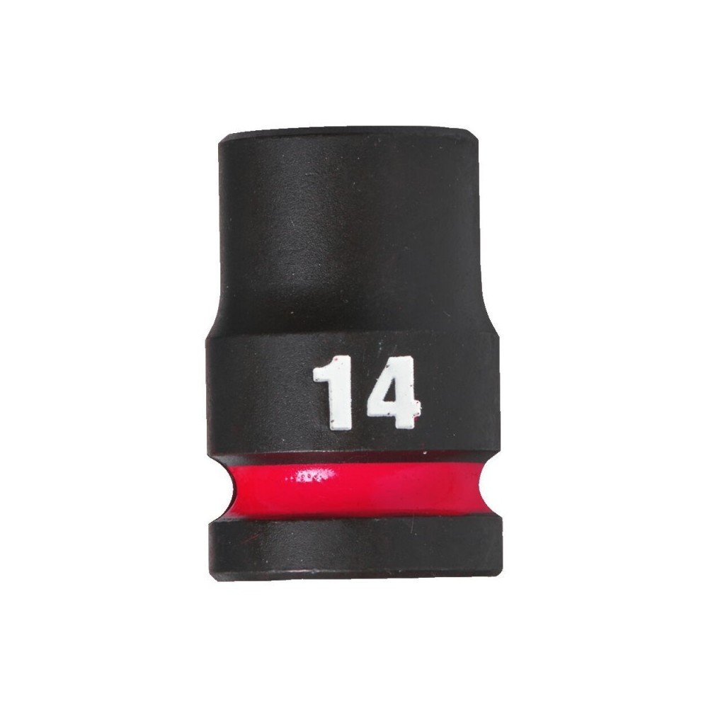 Šešiakampė smūginė galvutė MILWAUKEE SHW 1/2" 14mm-Galvutės, galvučių rinkiniai-Autoserviso įranga-Milwaukee Accessories-irankia