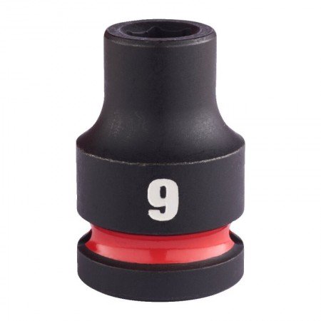 Šešiakampė smūginė galvutė MILWAUKEE SHW 1/2" 9mm-Galvutės, galvučių rinkiniai-Autoserviso įranga-Milwaukee Accessories-irankiai