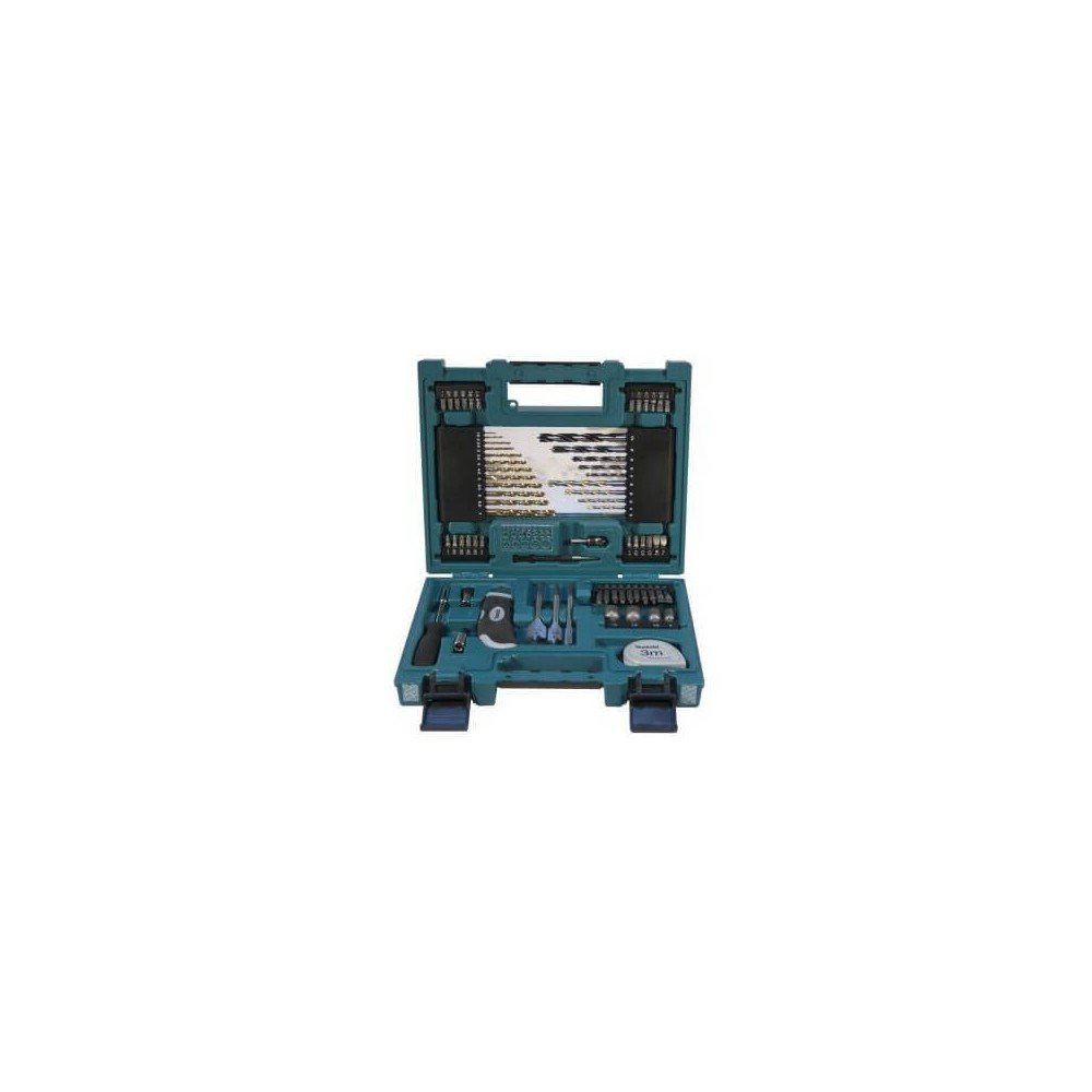 Antgalių ir grąžtų rinkinys 71vnt. MAKITA D-33691-Atsuktuvų antgaliai, adapteriai-Suktuvai, gręžtuvai ir veržliasukiai-Makita Ac