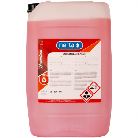 Dervų, smalų valiklis SUPER DEGREASER NERTA 25 L-Automobilių plovimo chemija-Plovimo chemija-Nerta-irankiai-darbui