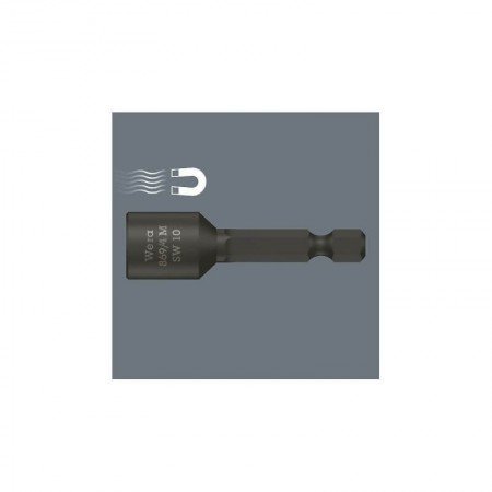 Magnetinis antgalis galvutei 12,0x50mm 869/4M WERA-Atsuktuvų antgaliai, adapteriai-Suktuvai, gręžtuvai ir veržliasukiai-Wera-ira