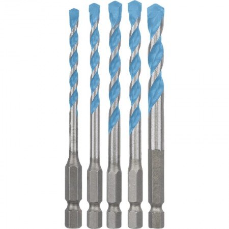 5 dalių grąžtų rinkinys BOSCH Expert Hex-9 MultiConstruction-Spiraliniai medžio grąžtai-Medžio grąžtai, frezos-Bosch-irankiai-da