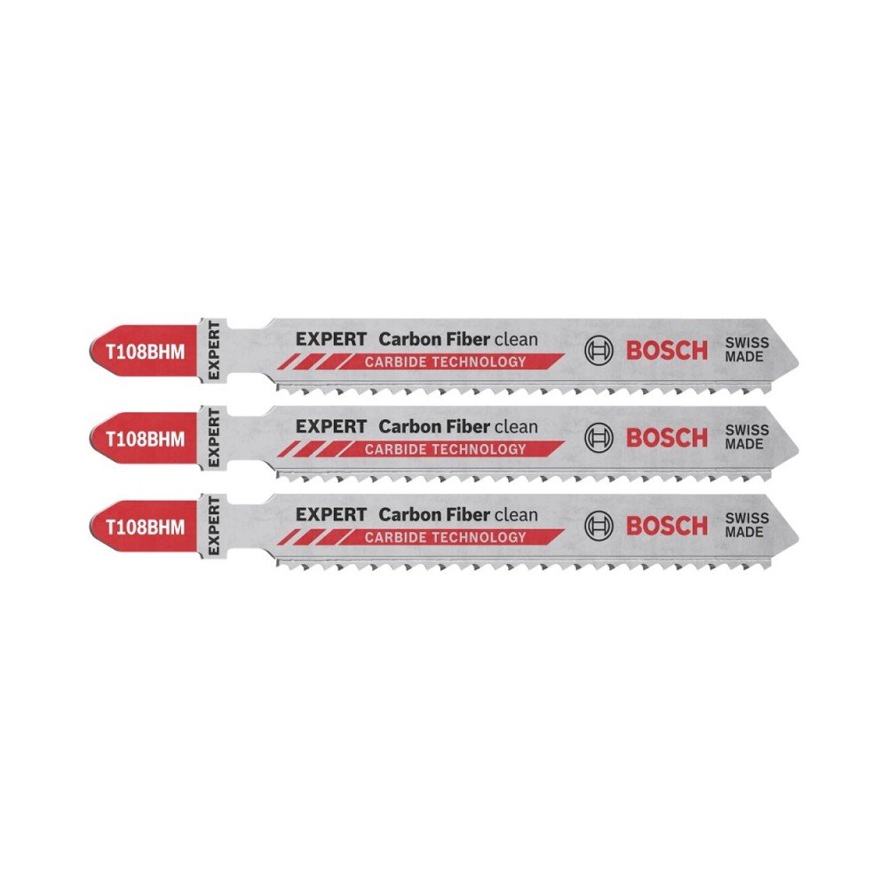 Pjūkleliai BOSCH Expert Carbon Fiber Clean T 108 BHM, 3vnt.-Pjūkleliai siaurapjūkliams-Priedai įrankiams-Bosch-irankiai-darbui Pjūkleliai BOSCH Expert Carbon Fiber Clean T 108 BHM, 3vnt.-Pjūkleliai siaurapjūkliams-Priedai įrankiams-Bosch-irankiai-darbui