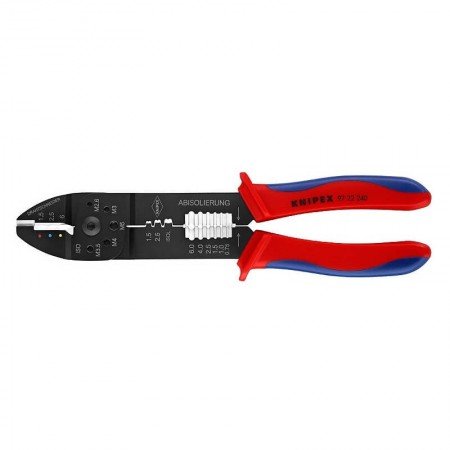 Antgalių presavimo replės KNIPEX 9722-Antgalių presavimo replės-Replės-Knipex-irankiai-darbui
